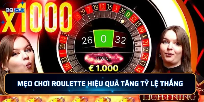 Mẹo chơi Roulette hiệu quả tại 88CLB
